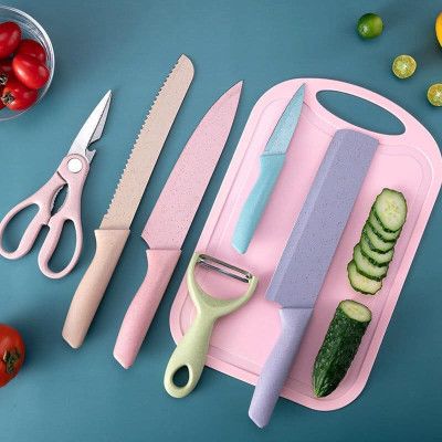 BỘ DAO LÚA MẠCH 6 MÓN KITCHEN EVERRICH BẢO VỆ MÔI TRƯỜNG