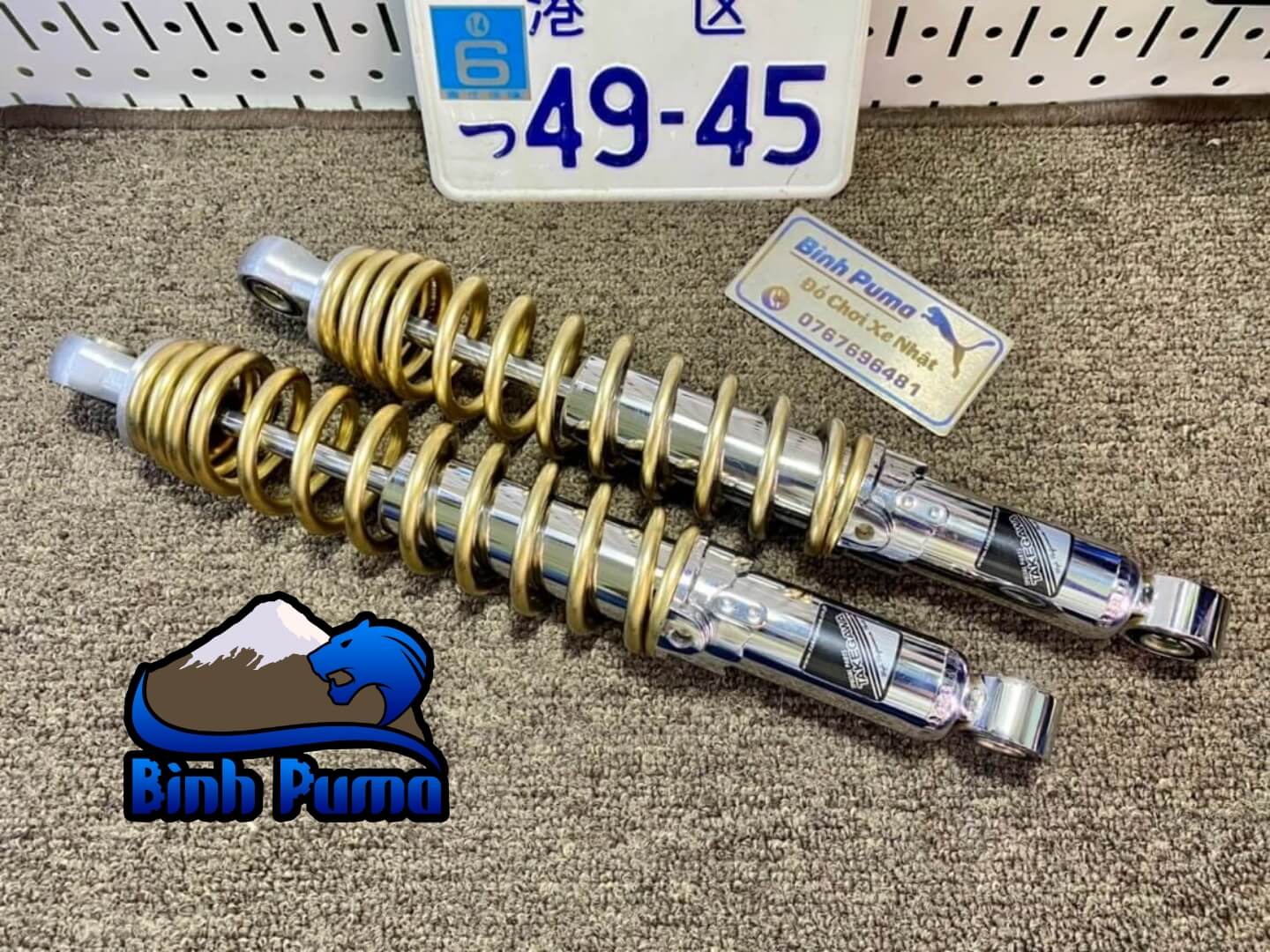 PHUỘC Takegawa size 330mm Vàng Xi