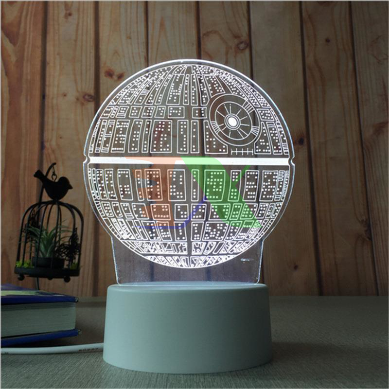 Chân đế Đèn ngủ, đèn trang trí Led 3D
