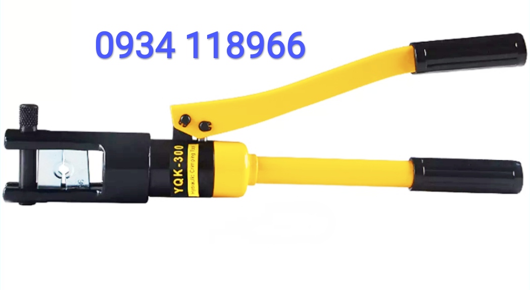 [HCM]Kìm bấm cos thủy lực YQK-300 (Kìm ép cos thủy lực YQK-300)