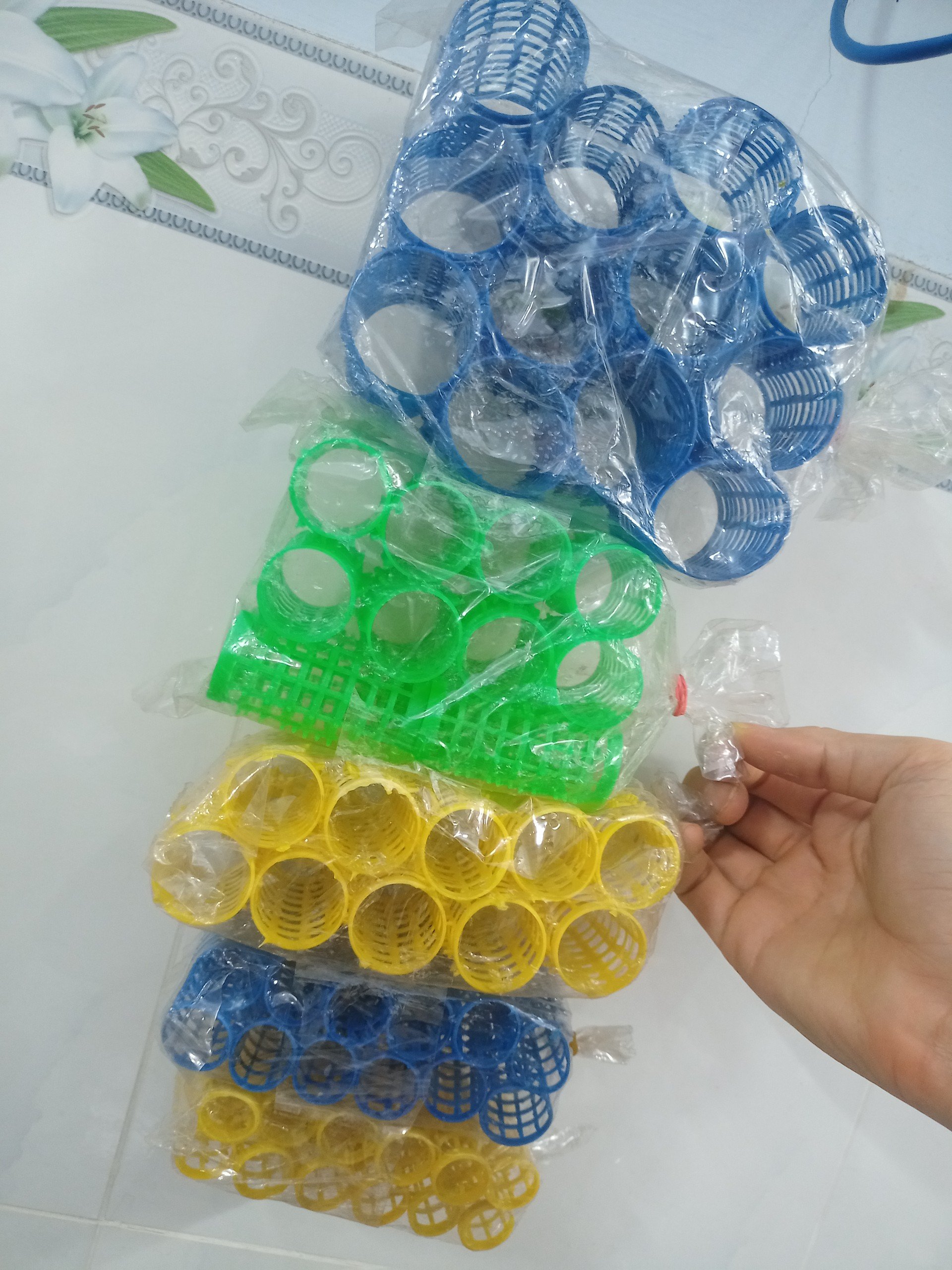 12 Trục Lô gai tạo kiểu tóc - phụ liệu tóc Thủ Đức