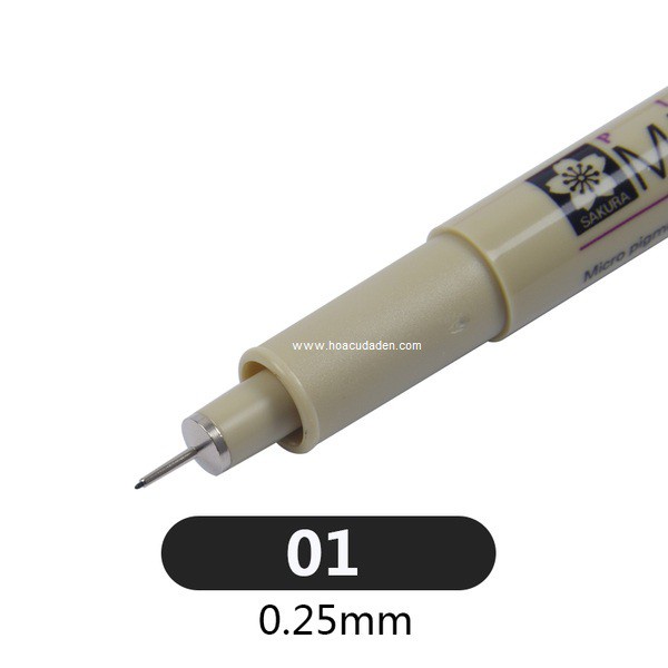 [MINHBAO] Bút Line Đen Kháng Nước Sakura Micron