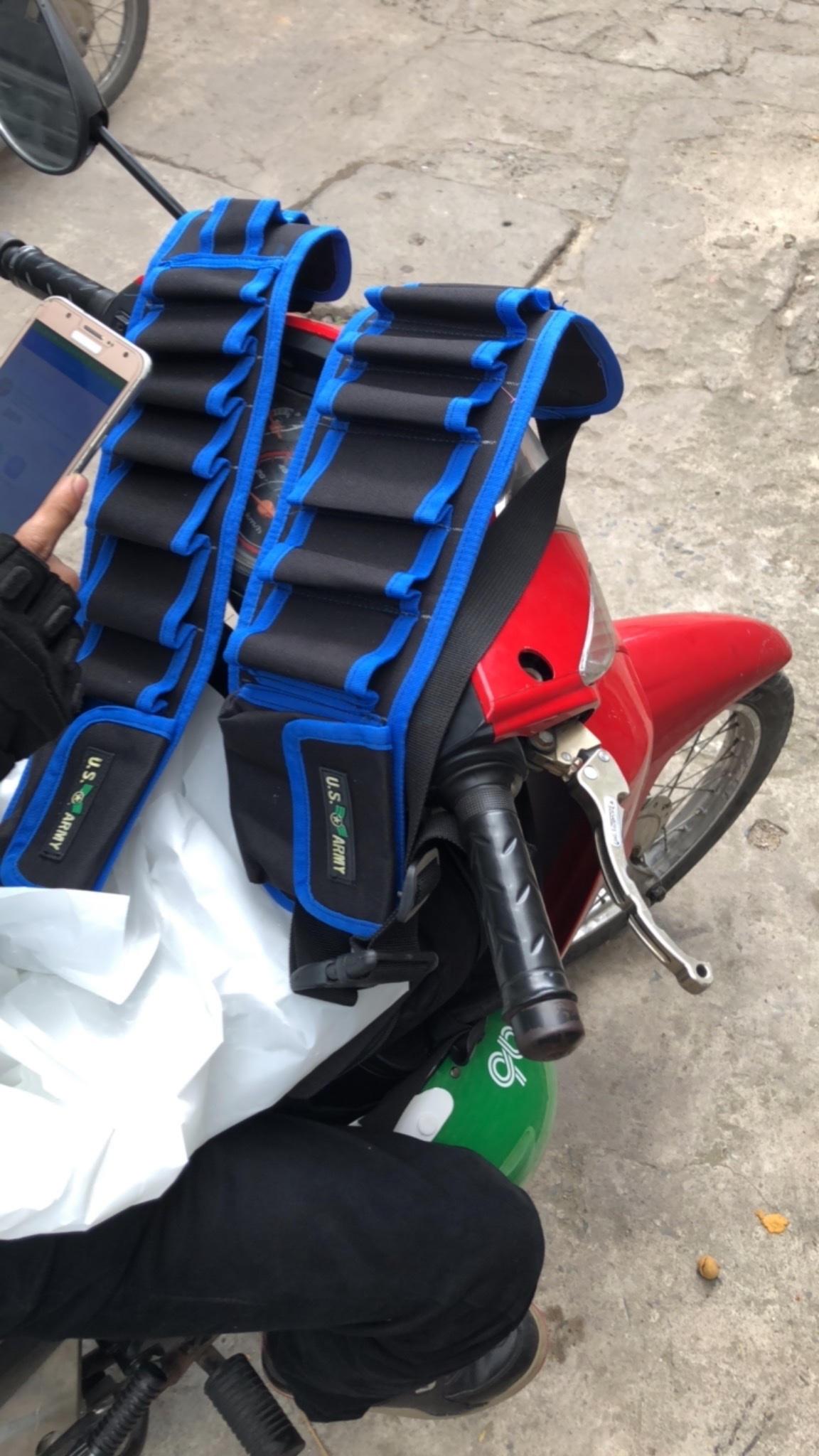 [HCM]Đai đeo đồ nghề đeo bụng vắt đồ nghề