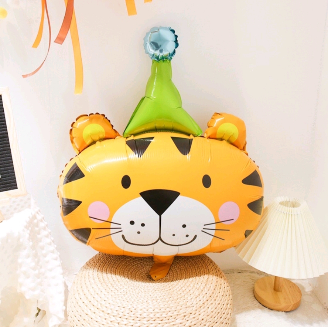 Bóng Trang Trí Hình Con Hổ sinh nhật, thôi nôi Baby bee