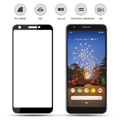 Cường lực 5D full màn google Pixel 3A