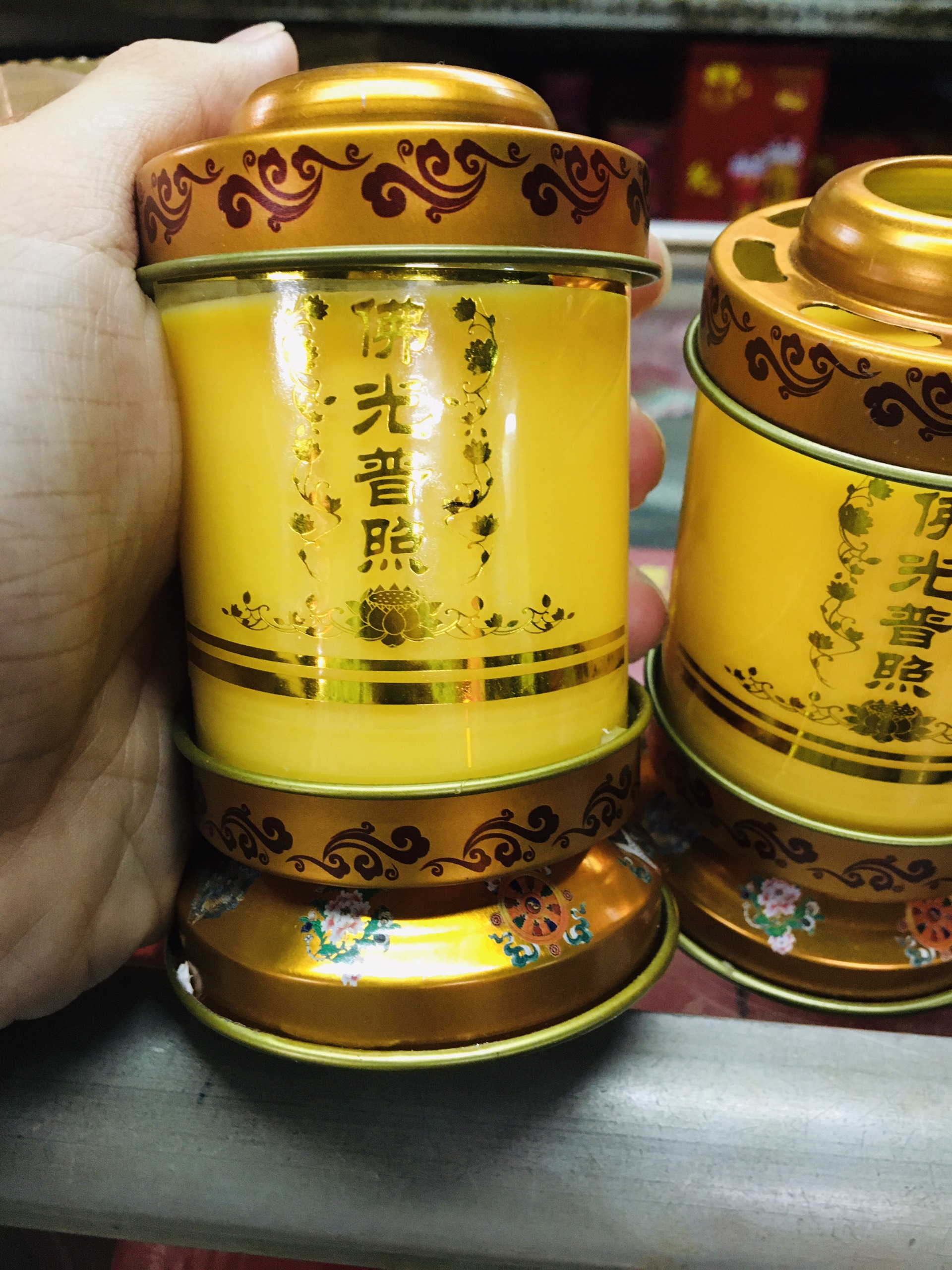 Đèn cầy, nến thủy tinh ( 1 ngày ) -  Văn phòng phẩm Nhơn Phát