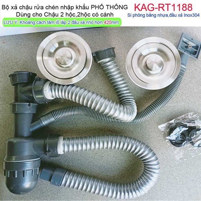 Xi phông châu rửa bát cao cấp