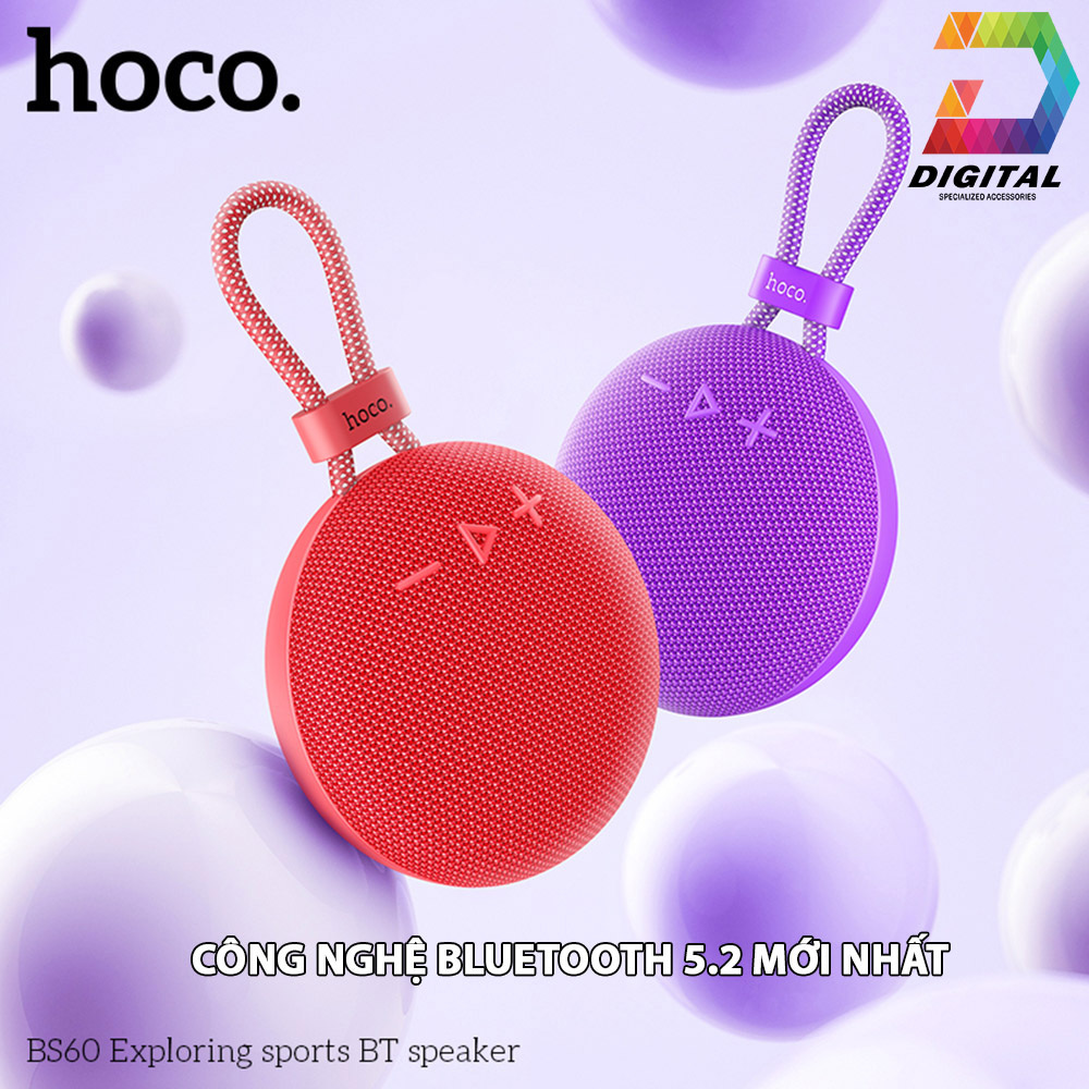 Loa Bluetooth Mini TWS V5.2 Hoco BS60 Chính Hãng