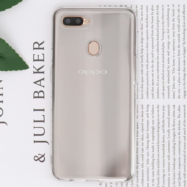 Ốp dẻo trong suốt Oppo A7 (Hàng loại A)