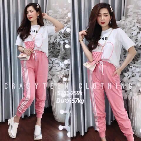 Set jum cát hàn hồng xinh tươi