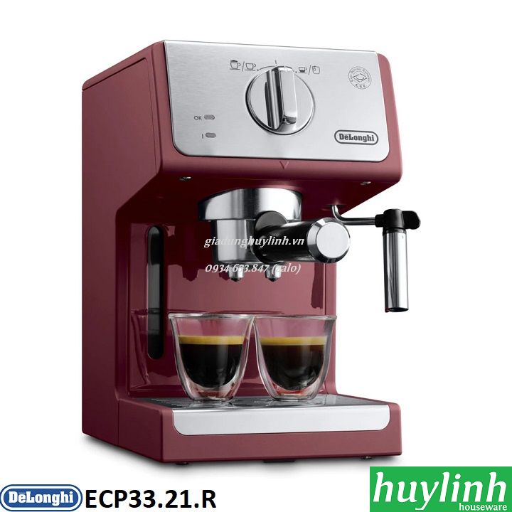 [Trả góp 0%]Máy pha cà phê Delonghi ECP33.21