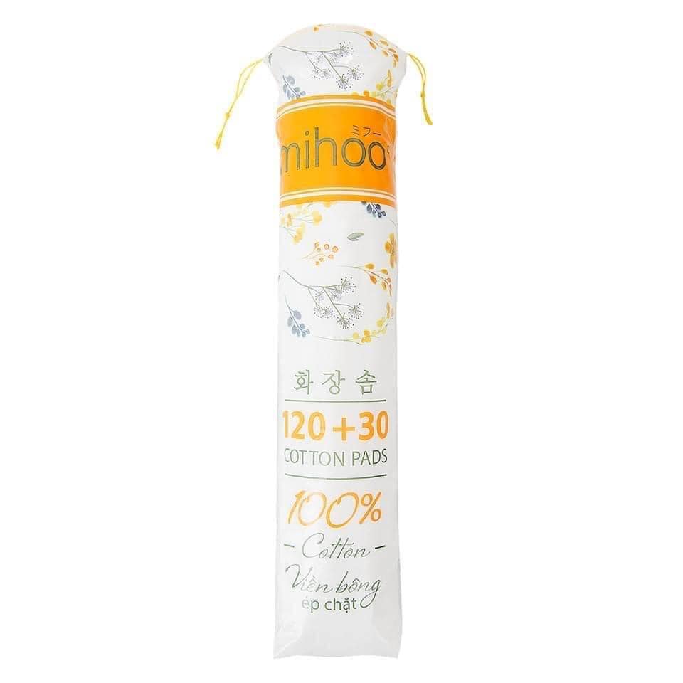 Bông tẩy trang Mihoo 150 miếng