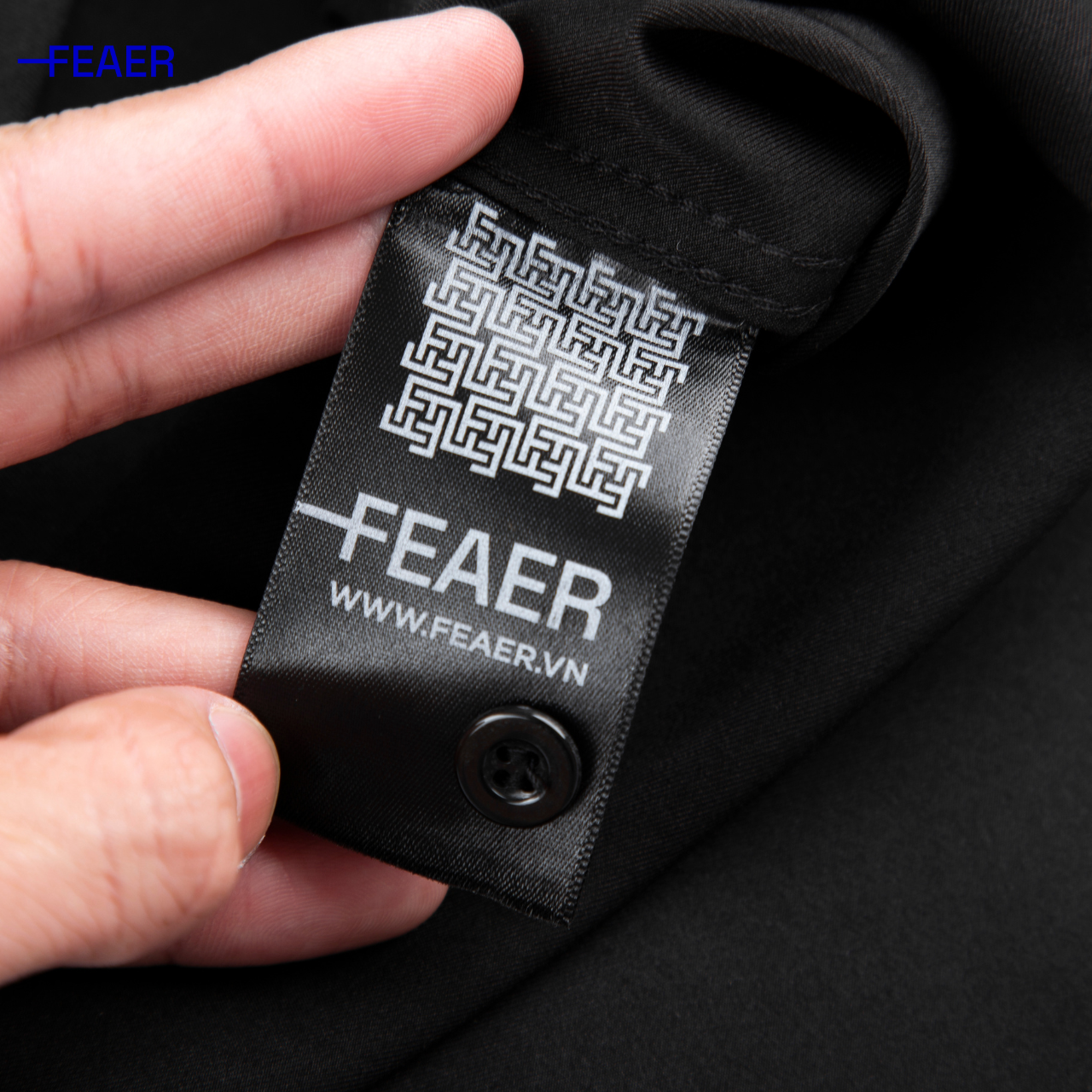 Áo sơ mi nam GRAY STREAKES vải lụa thoáng mát, không nhăn, form regular - FEAER