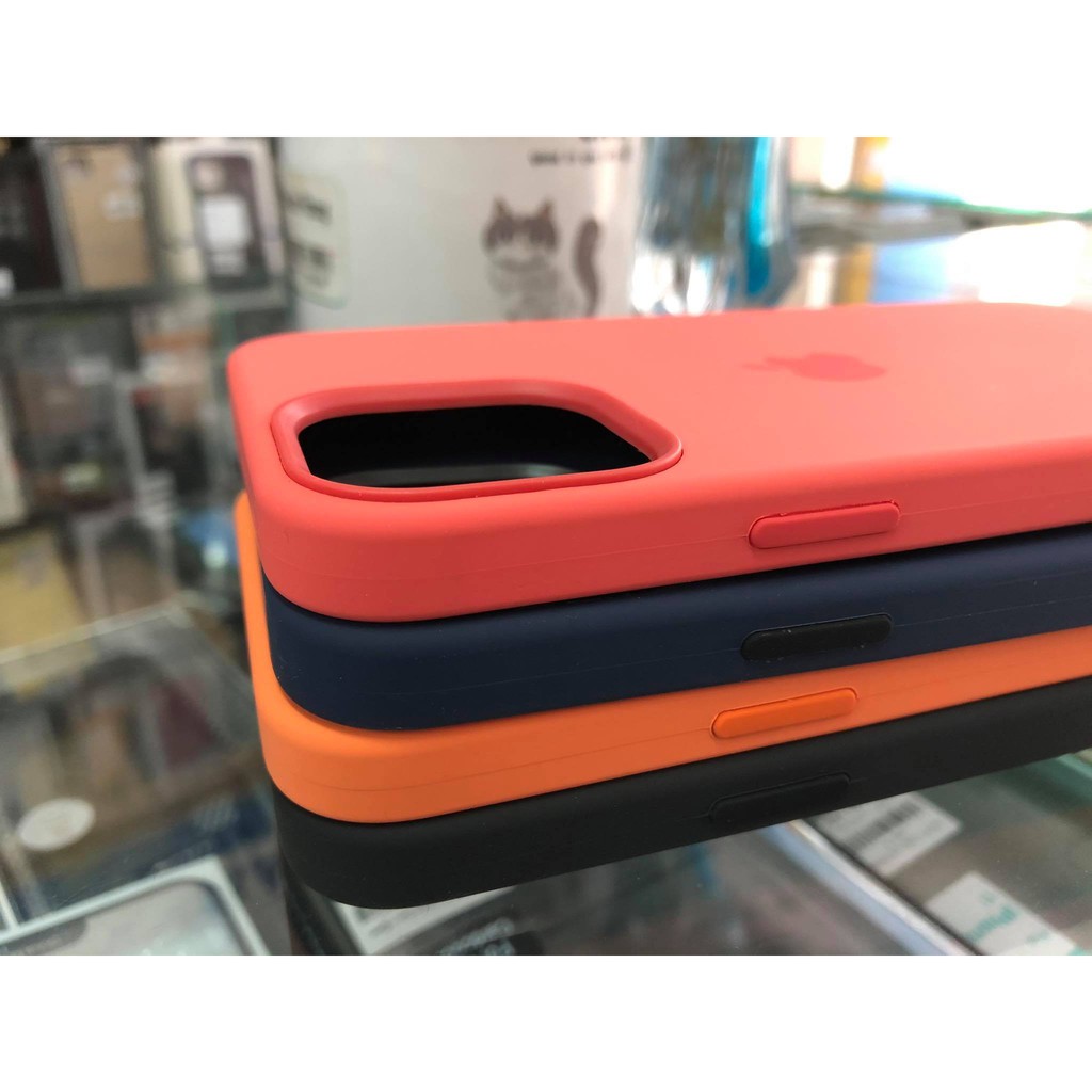 Ốp Lưng iPhone 12 Pro Max Silicon Cover Apple Case With MagSafe