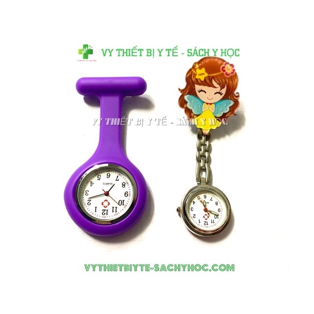 Đồng hồ đếm mạch đọc giờ bác sĩ y tá