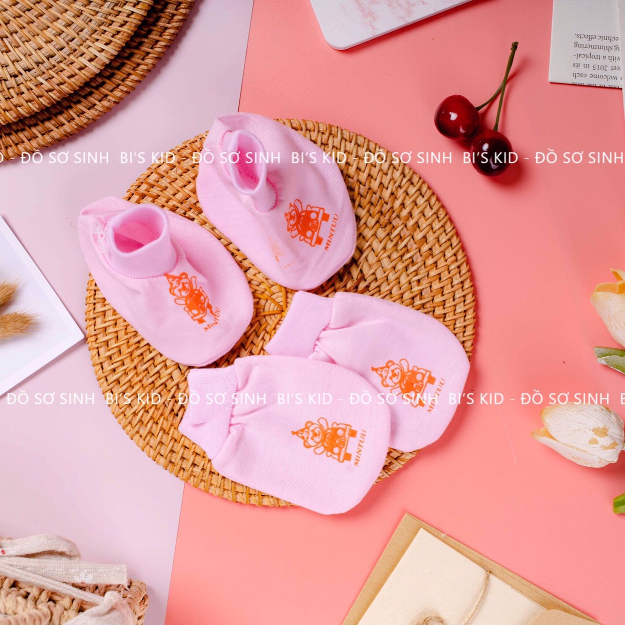 Set bao tay chân MINTU siêu yêu cho bé