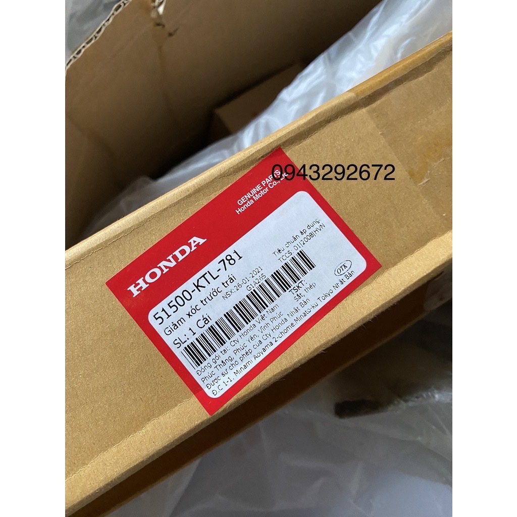 Giảm Xóc Trước Wave Zx Đĩa Honda