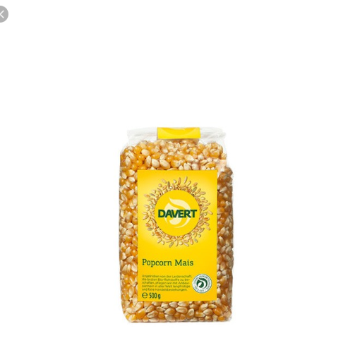 Ngô nổ bỏng hữu cơ Davert (500g)