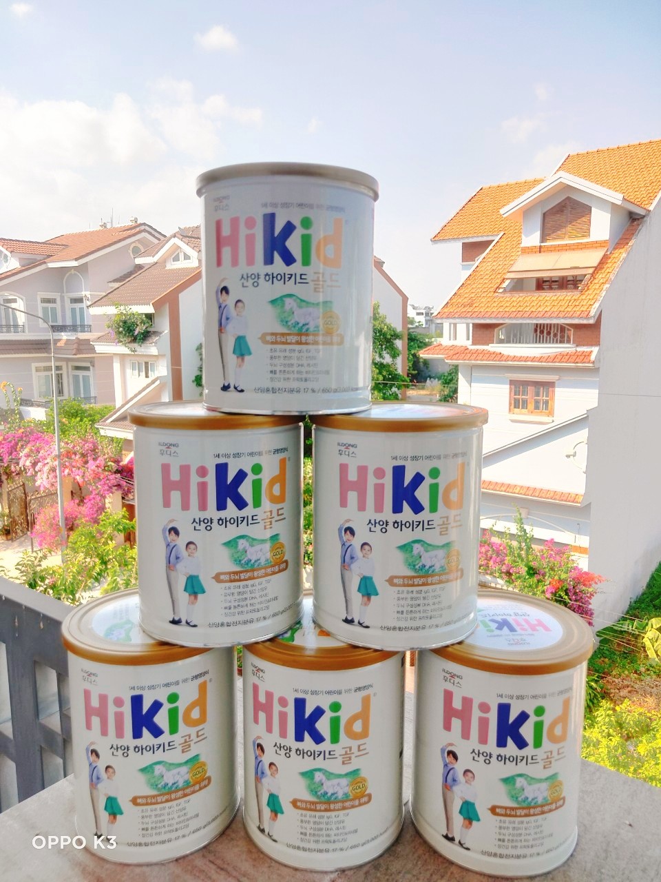 Sữa Hikid dê núi 650g nội địa Hàn
