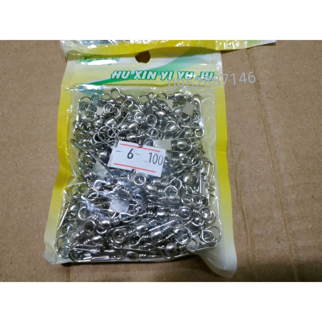 100 chiếc khóa link câu cá khóa link cài siêu khỏe