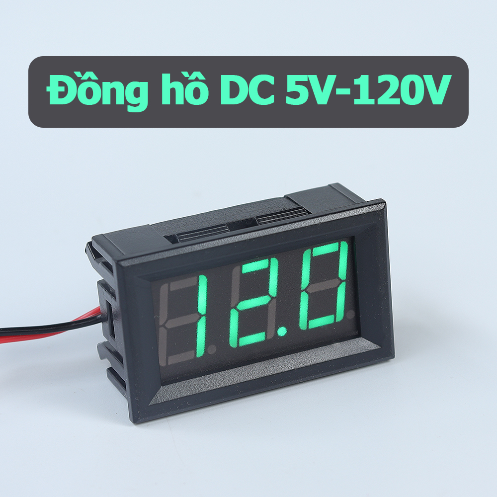 Đồng hồ đo điện áp một chiều DC 4,5V - 30V