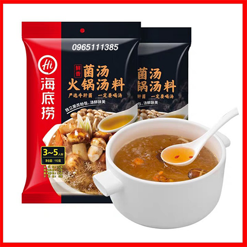 Lẩu Nấm Haidilao 110g