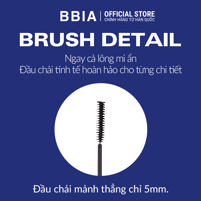 [NEW] Mascara tơi mi, không lem trôi BBIA Never Die Mascara Slim 3ml