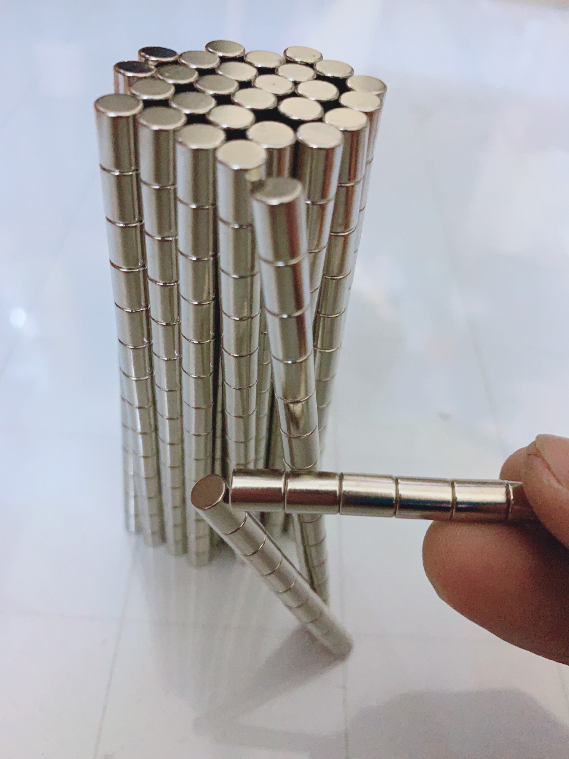 (BỘ 10 VIÊN) nam châm 6x8mm nam châm vĩnh cửu