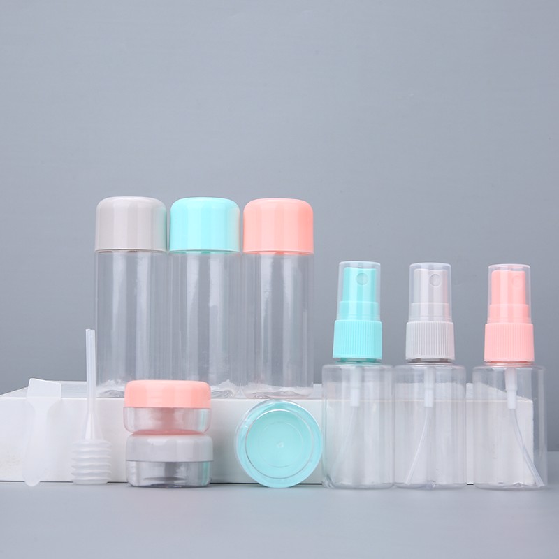 [NHẬP KHẨU][Set 8 Món] Bộ Dụng Cụ Chiết Mỹ Phẩm Lameila Empty Bottle Set LA1077 (Màu Ngẫu Nhiên)