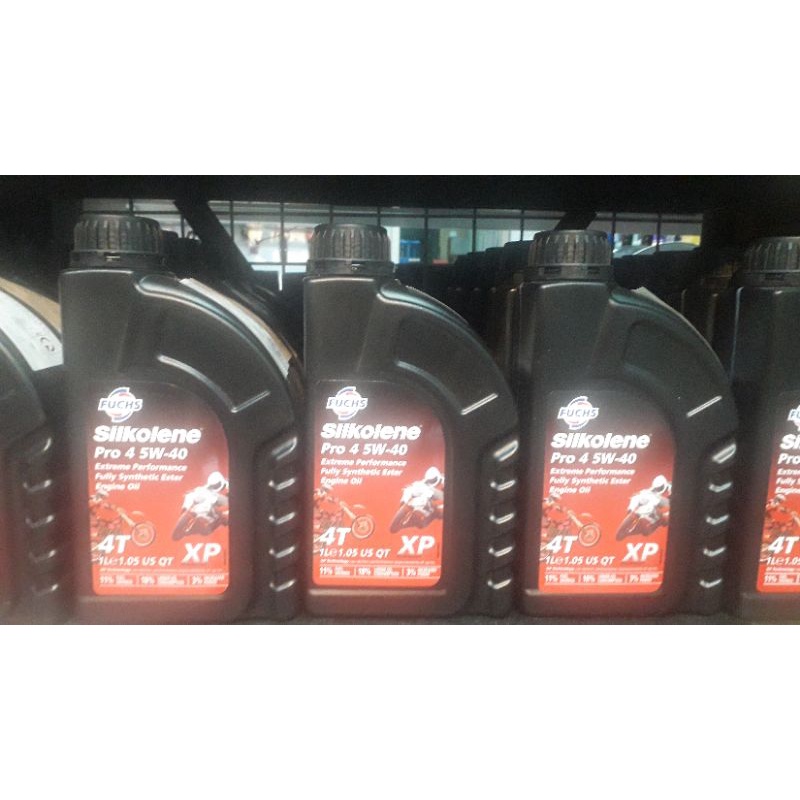 Nhớt Fuchs Silkolene Pro 4 10w40 XP 4T