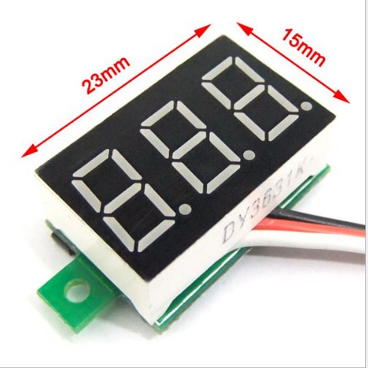 Đồng hồ led đo điện áp DC 0 - 30 Volt