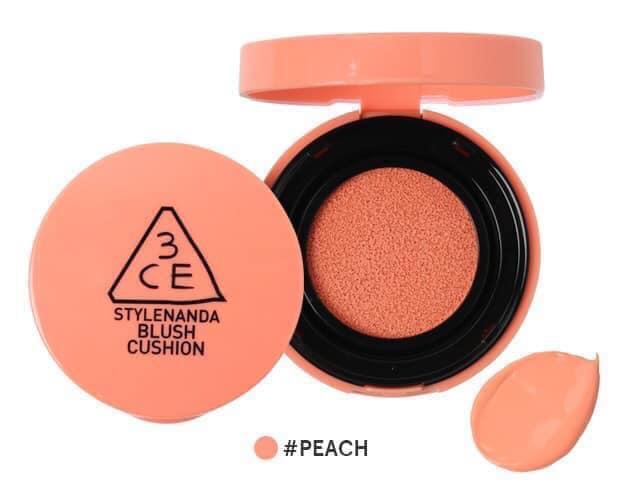 PHẤN MÁ HỒNG 3CE BLUSH CUSHION Peach Cam Đào