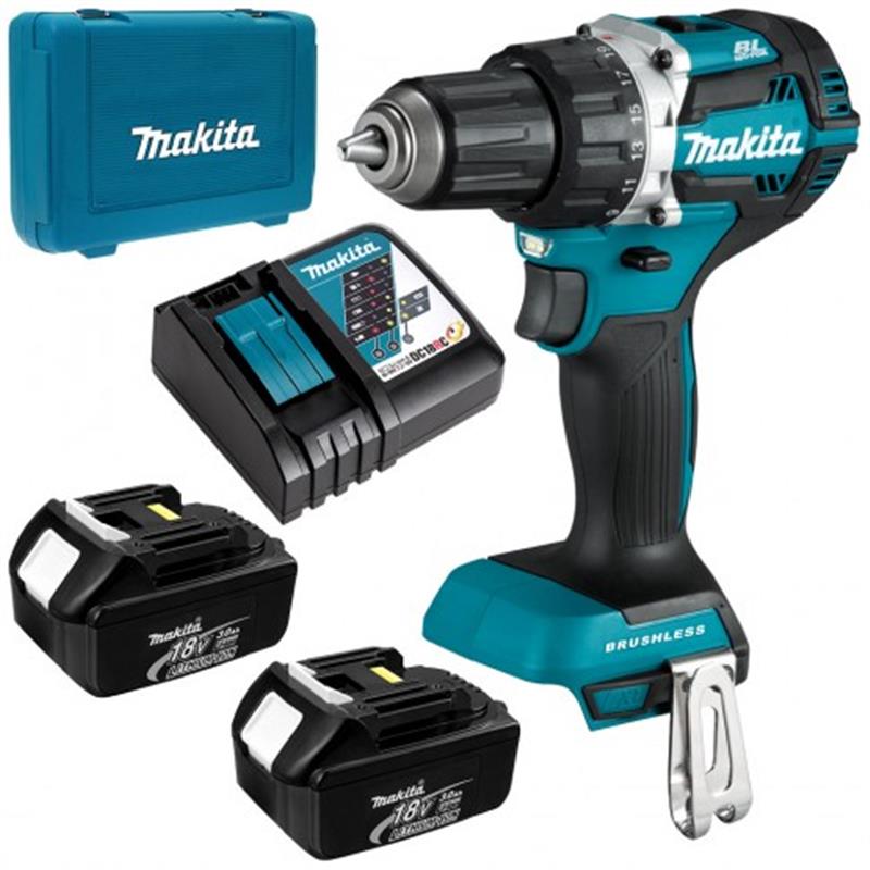[Hàng chính hãng]Máy khoan bắt vít MAKITA DDF484RFE (18V*2 3.0AH)