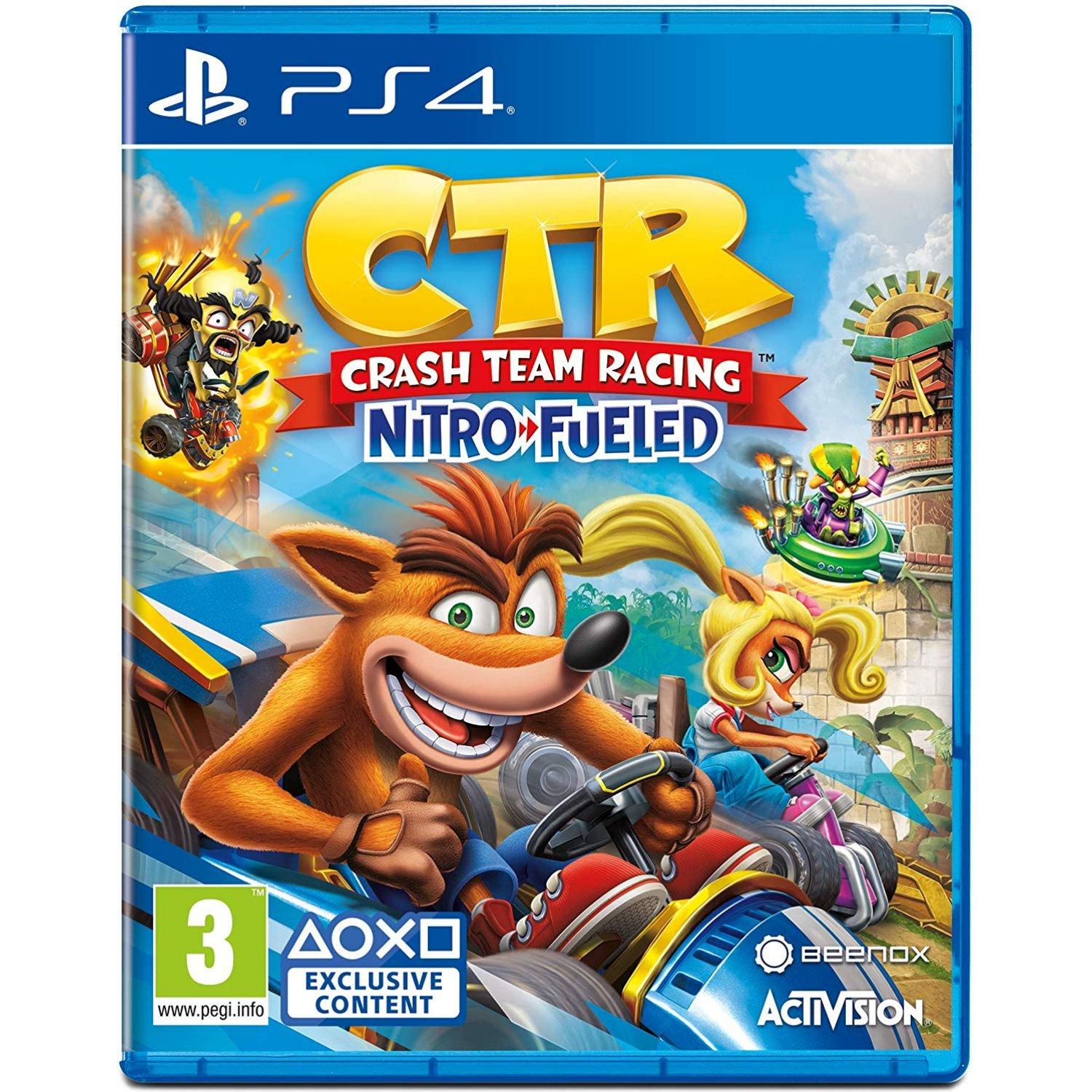 Đĩa Game PS4 - Crash Team Racing: Nitro-Fueled - EU