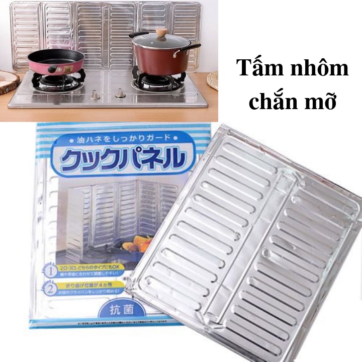 Tấm nhôm ngăn chắn dầu mỡ cao cấp, tiện lợi cho mọi loại bếp, sạch sẽ ngăn bếp nấu ăn, tấm chắn dầu mỡ