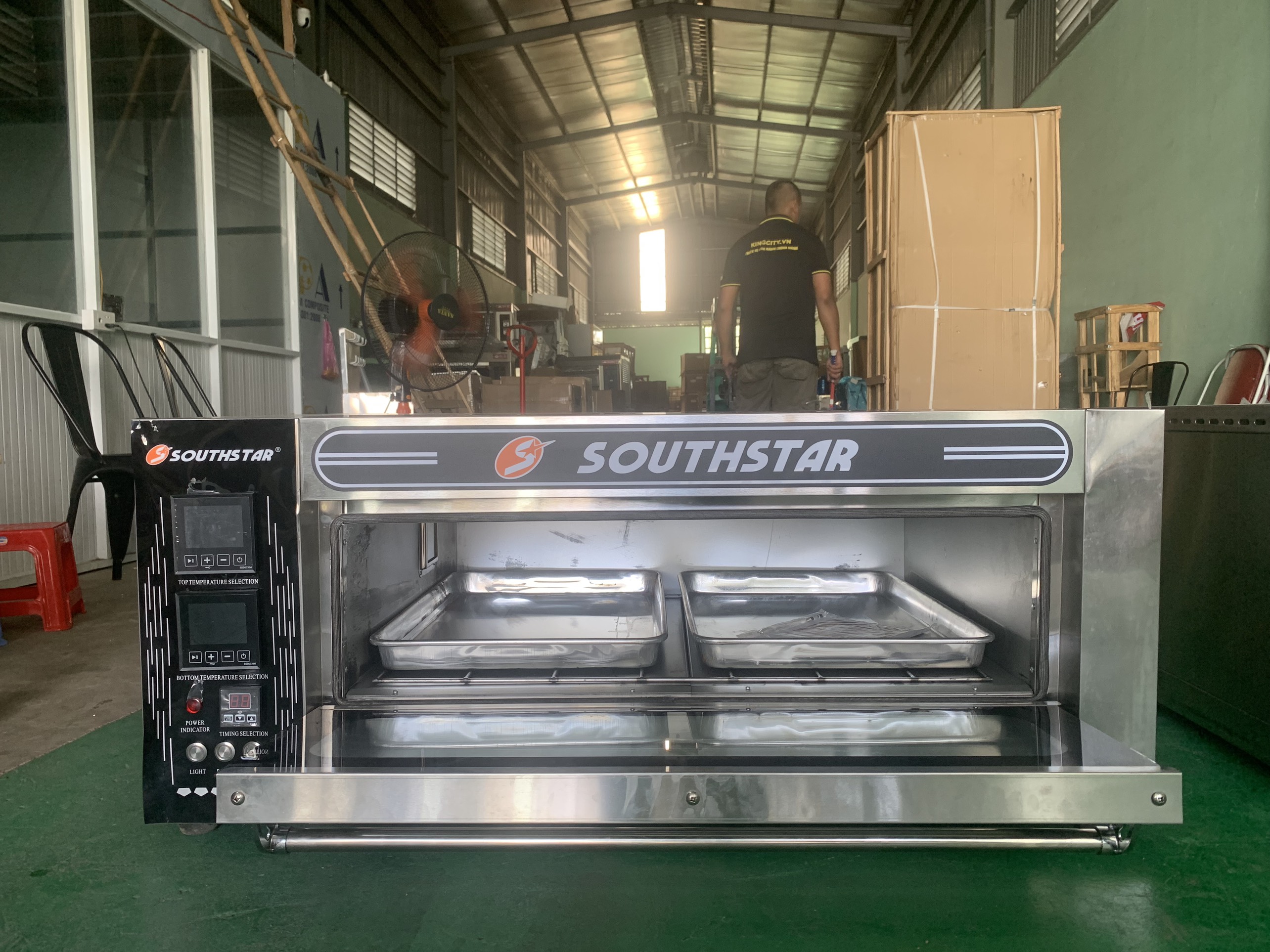 LÒ NƯỚNG 1 TẦNG 2 KHAY SOUTHSTAR