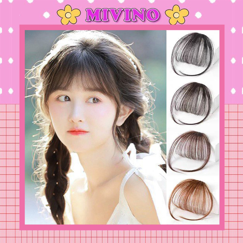 Tóc mái giả Mivino mái giả thưa phong cách Hàn Quốc dễ thương TG14