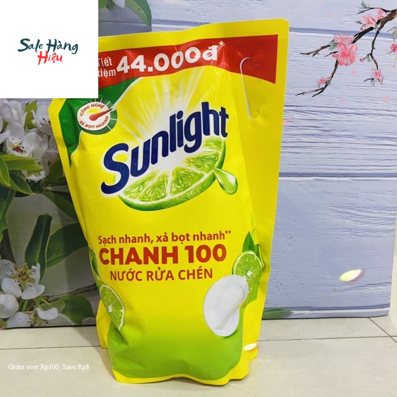 Can Nước rửa chén Sunlight 3.6kg Matcha Trà Nhật Bản