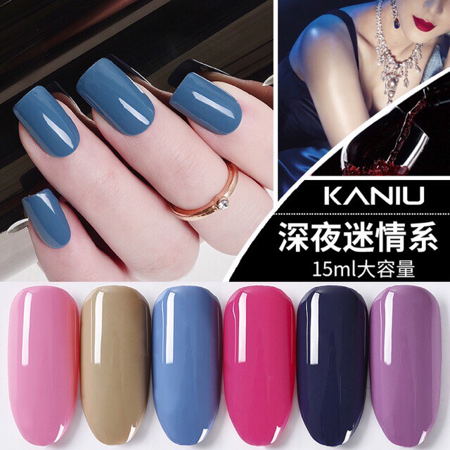 Sơn Gel Kaniu Set 06 chai 15ml