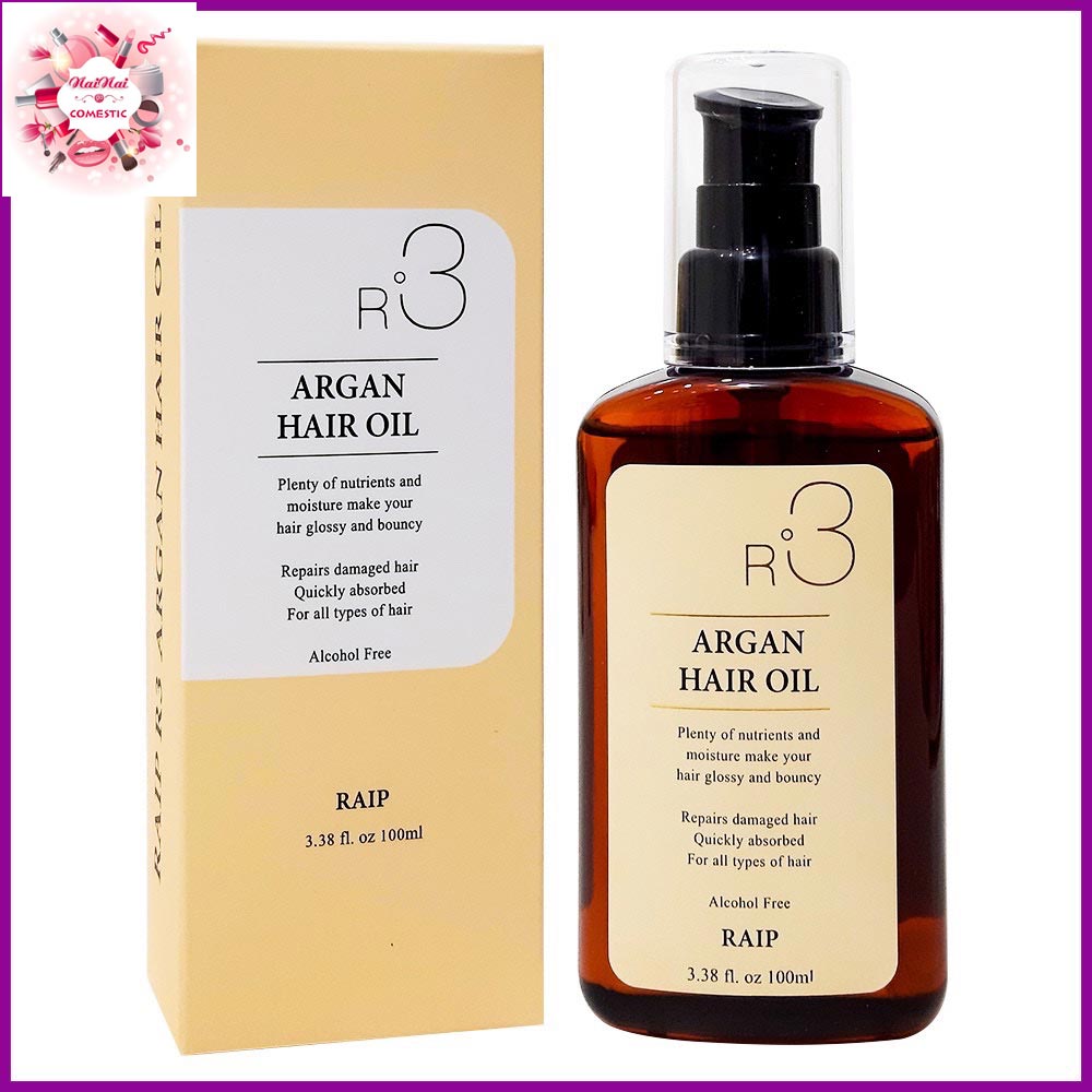 Dầu dưỡng tóc Argan oil Raip R3