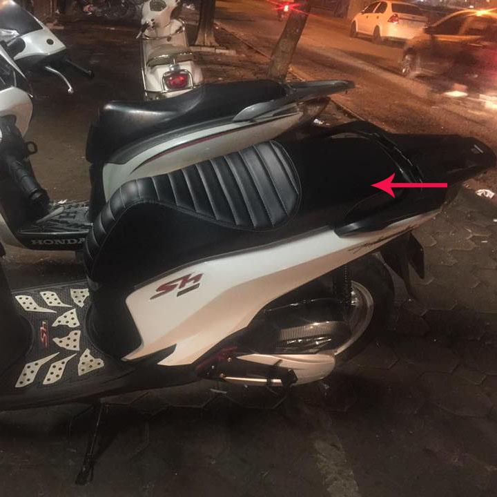 Vỏ bọc yên SH - Vân ngang