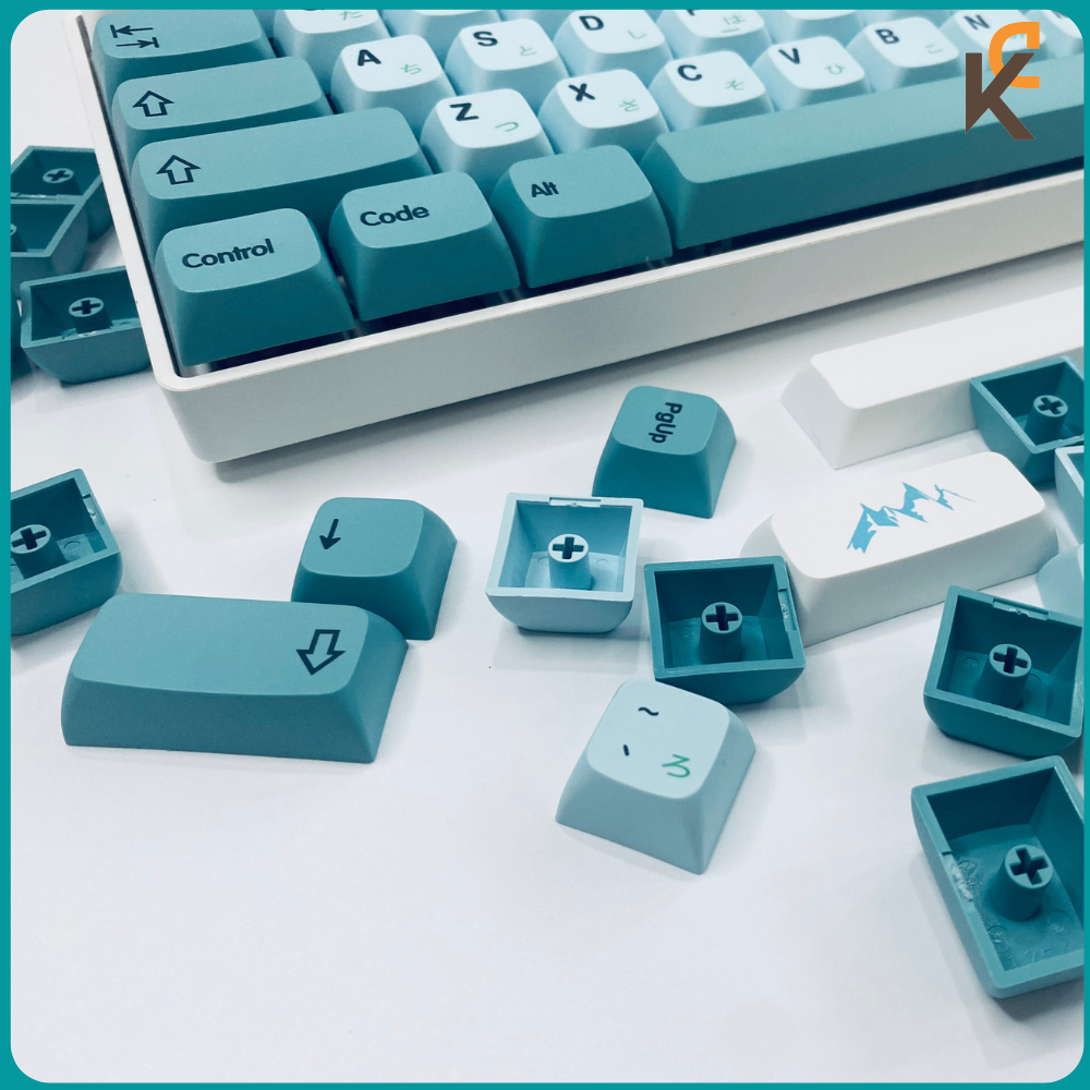 GMK Iceberg keycap XDA Profile PBT cho bàn phím cơ