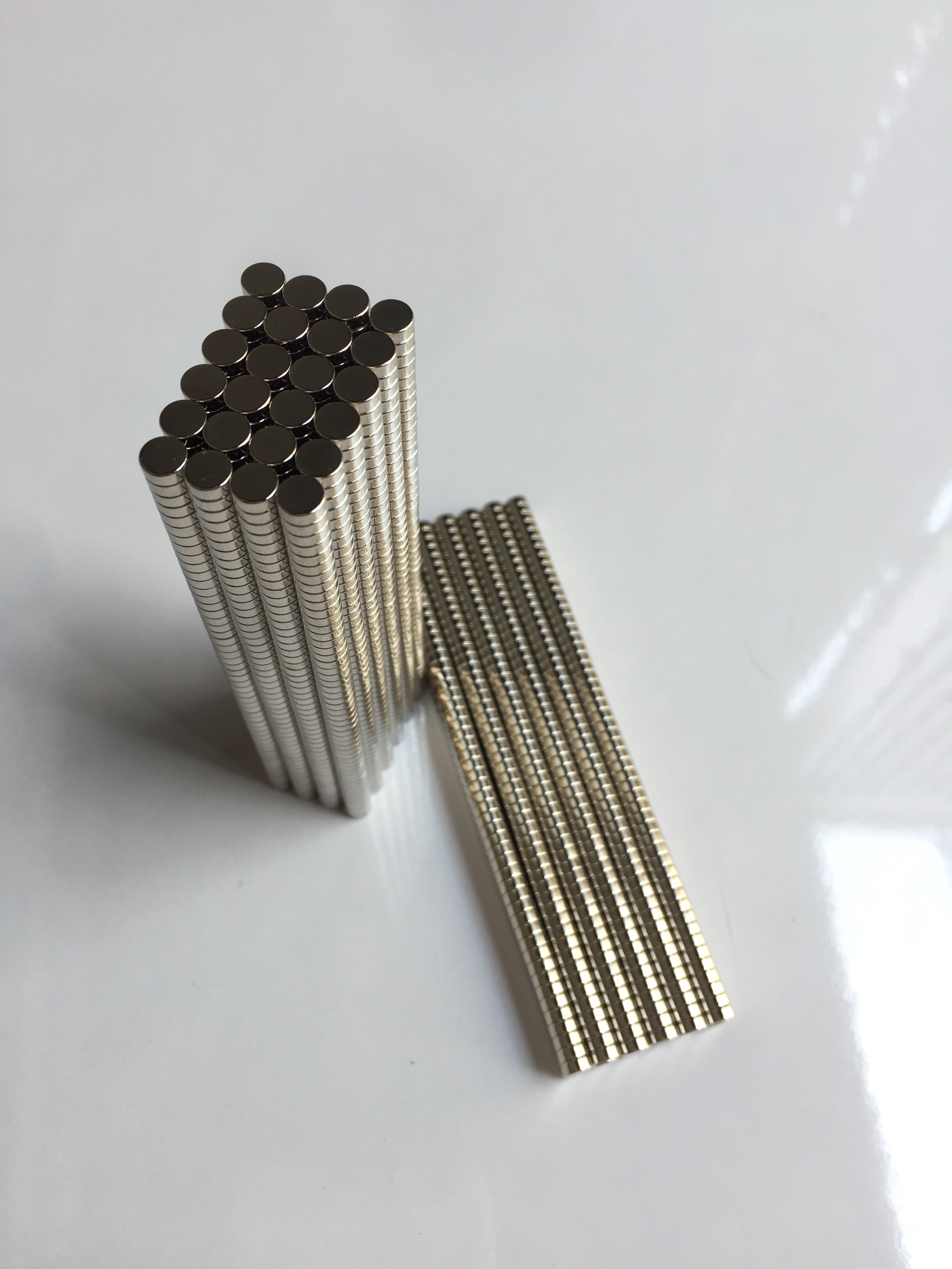 [HCM]Viên Nam Châm Trắng 5x2mm ( Từ Tính Hút Cực Mạnh ) N38 Nam Châm Đất Hiếm NdFeB