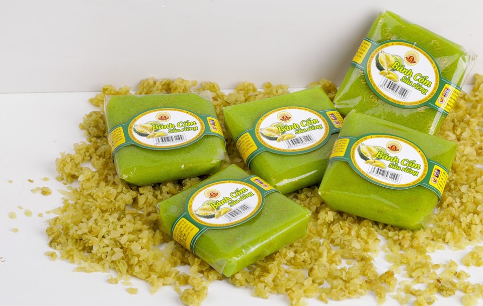 Bánh Cốm Sầu Riêng 85g ( Combo 10 cái )