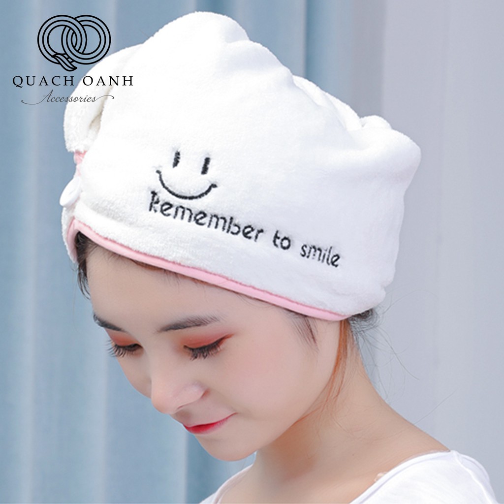 Khăn quấn tóc , khăn ủ tóc siêu mềm mại cho các bạn gái