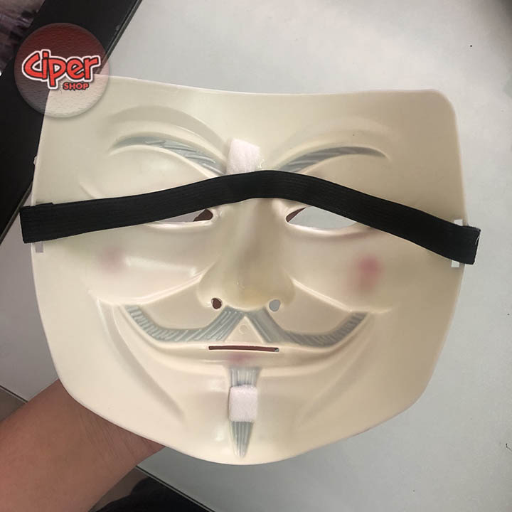 Mặt nạ hacker Anonymous có kẻ mắt