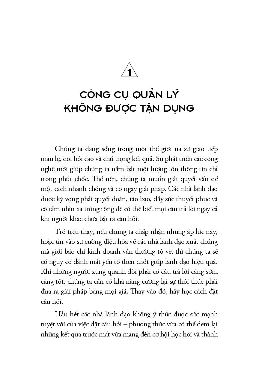Fahasa - Lãnh Đạo Bằng Câu Hỏi