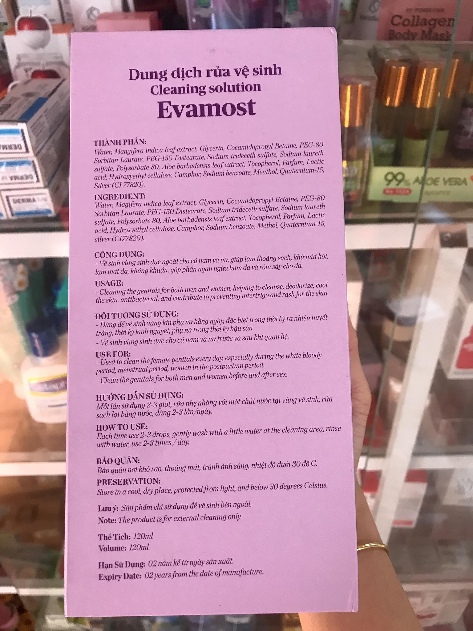Dung Dịch Vệ Sinh Evamost