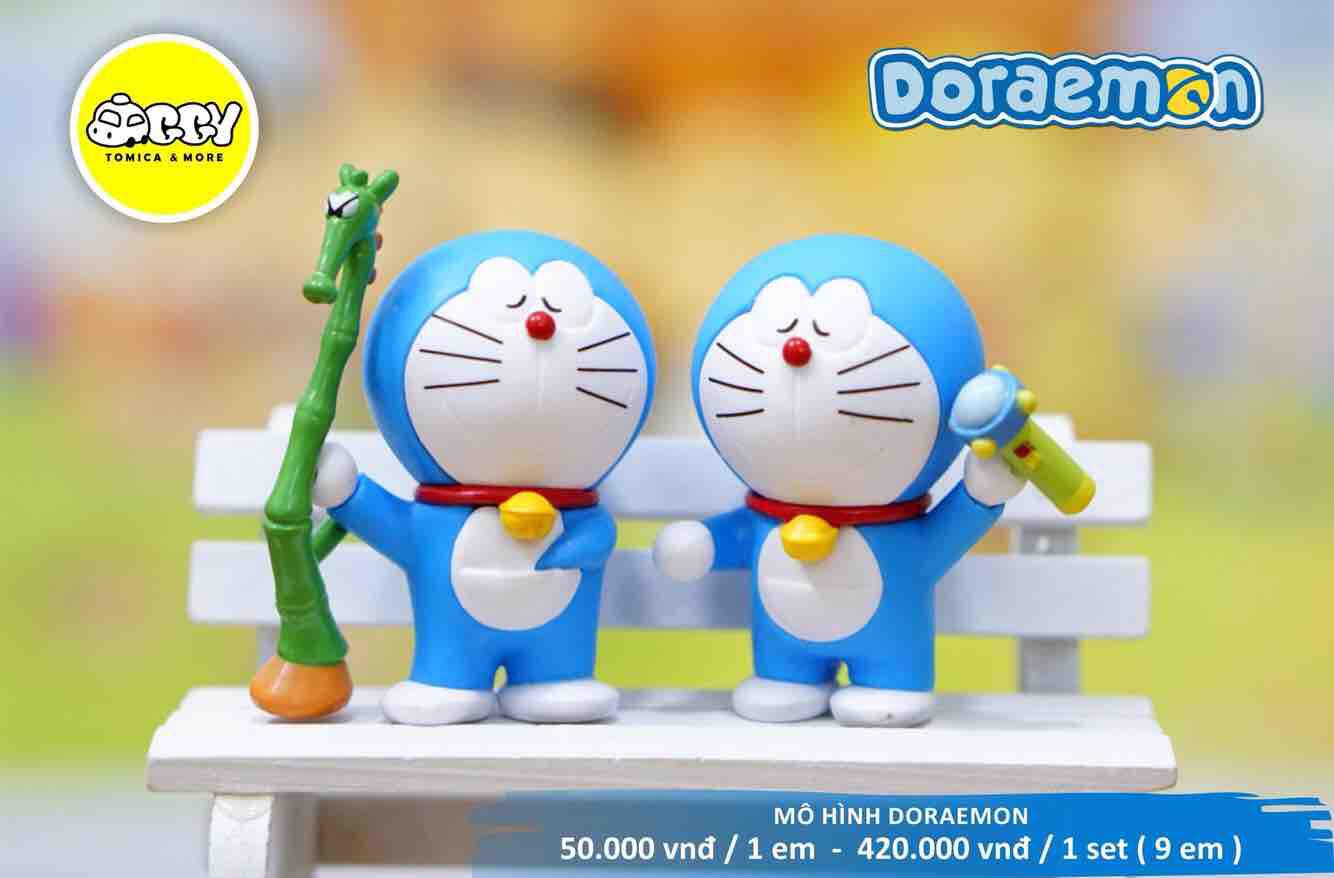 [HCM]Bộ mô hình Doraemon và bảo bối