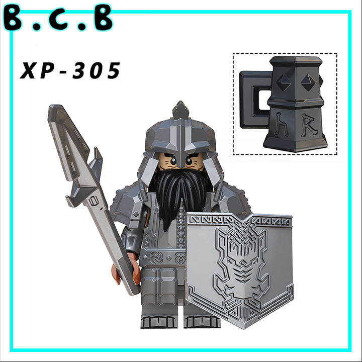 KT1040 - Đồ Chơi Lắp Ráp Mô Hình Sáng Tạo - Minifigure và Lord of the rings - Chúa tể của những chiếc nhẫn